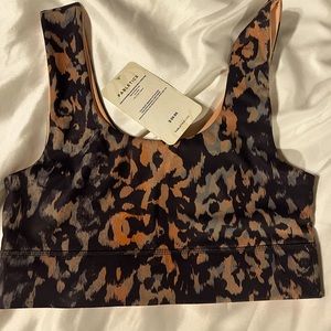 Fabletics Reversible Medium Impact Sports Bra in Size Medium